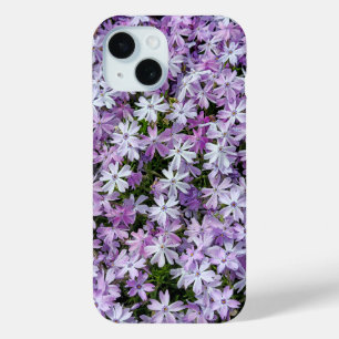 Purple Phlox Garden iPhone 15 Case