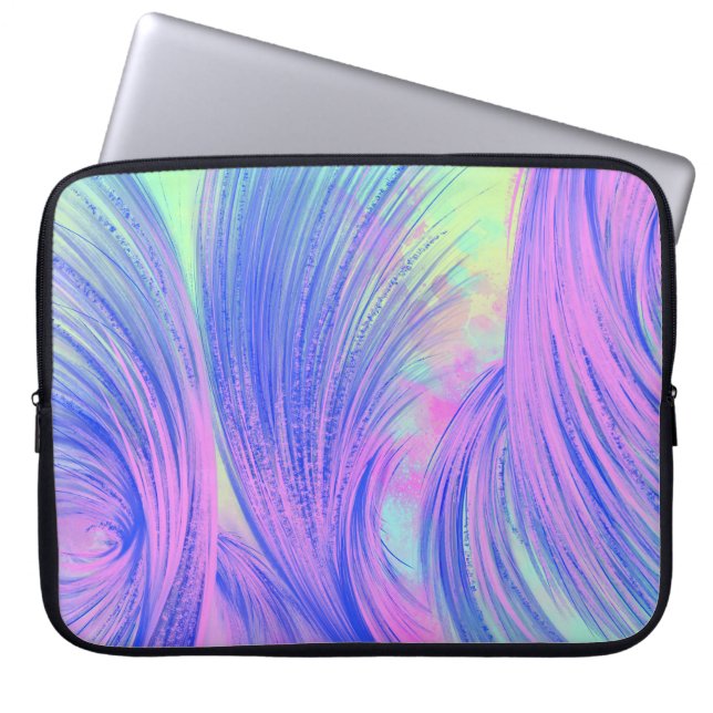 Purple Phoenix Laptop Sleeve (Front)