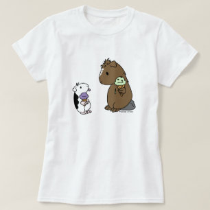 Purple Piggy Ice Cream T-Shirt