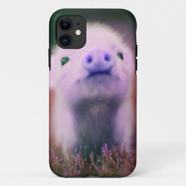Purple Pigsy Case-Mate iPhone Case (Back)