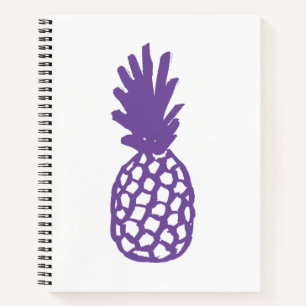 Purple Pineapple Notebook
