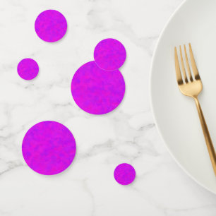 Purple Pink Abstract Pattern Confetti