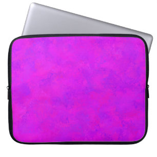 Purple Pink Abstract Pattern Laptop Sleeve