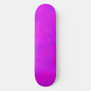 Purple Pink Abstract Pattern Skateboard