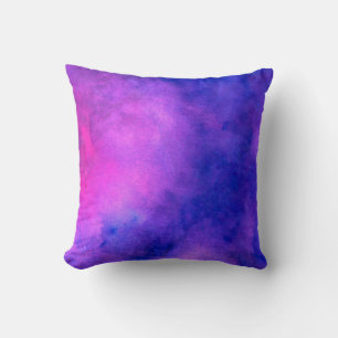 Purple Pink Abstract Texture Cushion