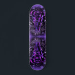 Purple Pink Elephant Skateboard In Starry Night<br><div class="desc">Skateboard with Neon Purple Pink Elephant Walking At Starry Night Magic Animal Drawing - Choose / Add Your Unique Text / Colour - Make Your Special Skateboards Gift - Resize and move or remove and add elements / image with customisation tool ! - Drawing and Design by MIGNED. You can...</div>