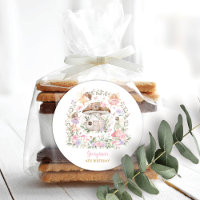 Purple Pink Fairy Floral Garden Girl Birthday