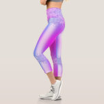 Purple Pink Glitter Drips Neon Party Leggings<br><div class="desc">Purple Pink Neon Glitter Sparkle Drips Dance Party Leggings - or Add Your Unique Text - Make Your Special Gift - Resize and move or remove and add text / elements with Customisation tool. Design by MIGNED. Please see my other projects. You can also transfer this designs to more than...</div>