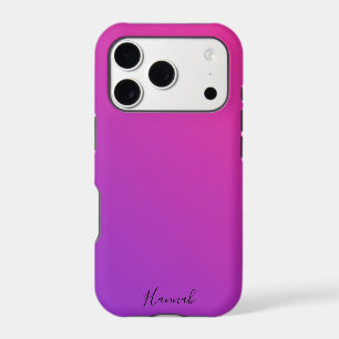 Purple Pink Gradient Personalized