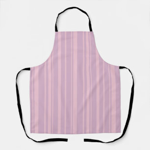 Purple & Pink Line Pattern Apron