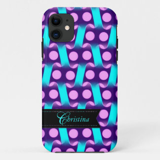 Purple Pink Modern pattern  iPhone 5 Case-mate iPhone 11 Case