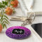 Purple Pink Ombre glitter sparkles Monogram