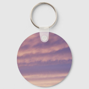 Purple Pink Sky Keychain