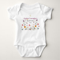 Purple Pink Wildflowers Orthodox Christian Baptism