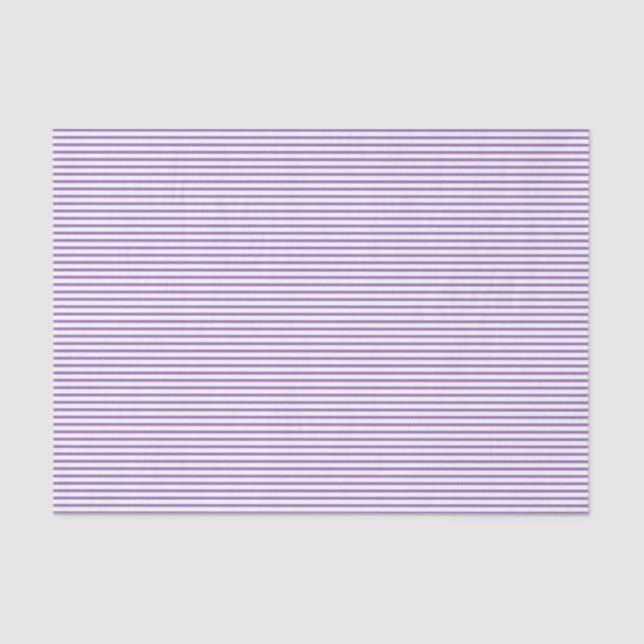Purple Pinstripes Tissue Paper (Front)