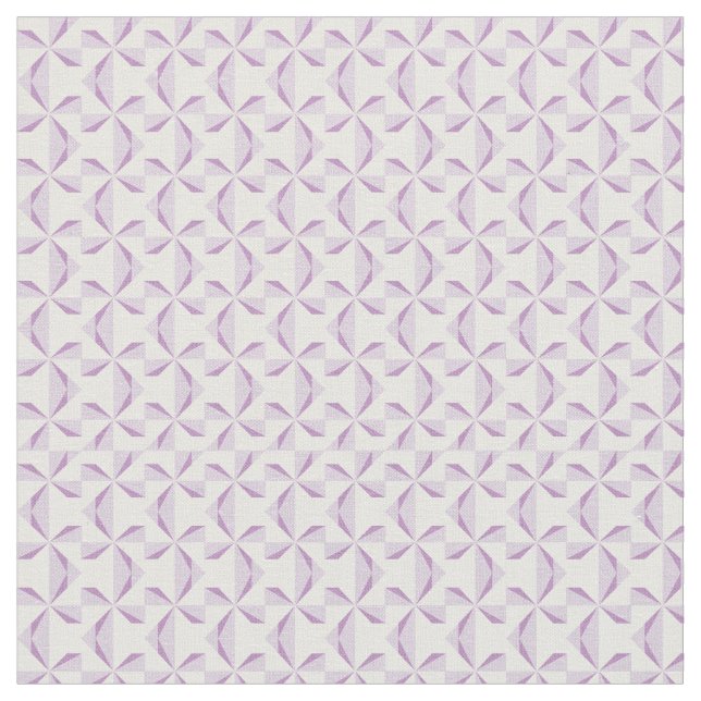 Purple Pinwheels Fabric (Close Up)
