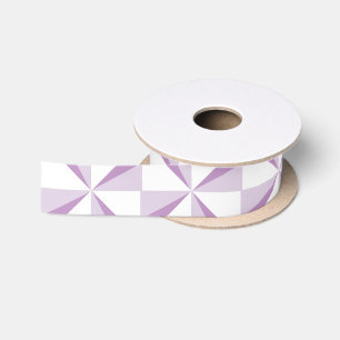 Purple Pinwheels Satin Ribbon