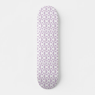 Purple Pinwheels Skateboard