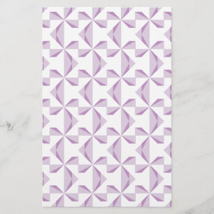 Purple Pinwheels Stationery
