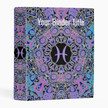 Purple Pisces Mandala