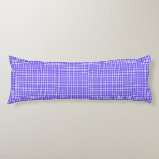 Purple Plaid Bed & Body Pillow