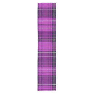Purple Plaid Table Runner