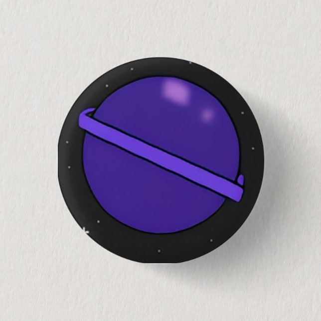 Purple Planet Badge (Front)