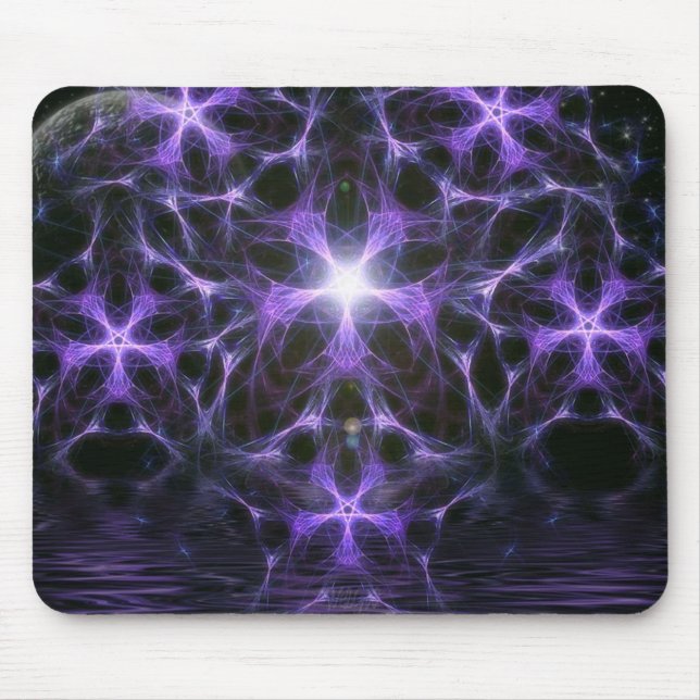 Purple Planet Mousepad (Front)