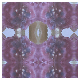 Purple Plum and Olive Green Fabric