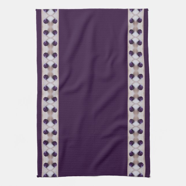 Purple Plums Tea Towel (Vertical)