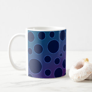 Purple Polka Coffee Mug