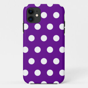 Purple Polka Dot iPhone 5 Case