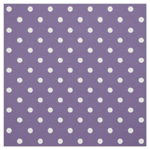 Purple Polka Dots Fabric