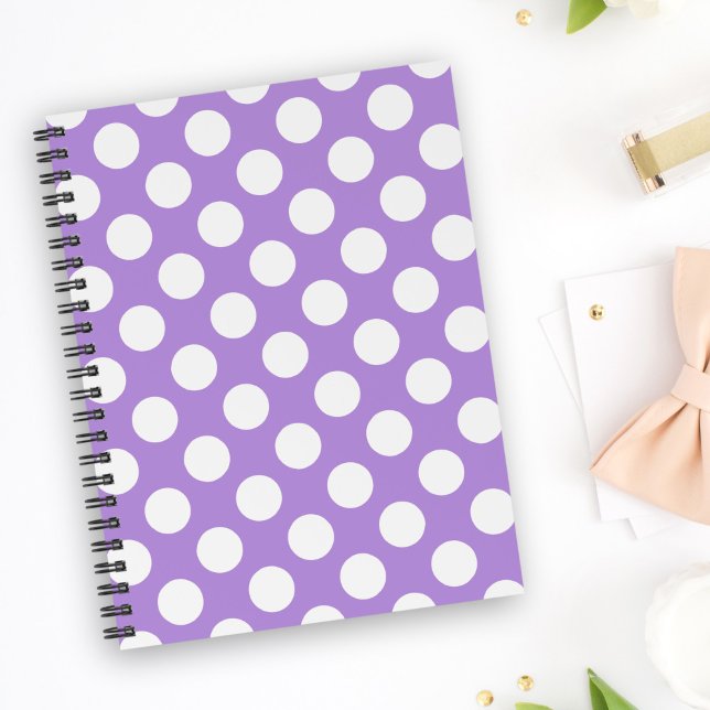 Purple Polka Dots, Polka Dot Pattern, Dots, Dotted Planner (Creator Uploaded)