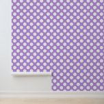 Purple Polka Dots, Polka Dot Pattern, Dots, Dotted Wallpaper<br><div class="desc">Cute,  fun and adorable polka dot pattern in purple and white colour. Modern and trendy gift,  perfect for the polka dots lover in your life.</div>
