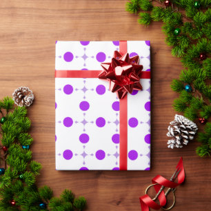 Purple Polka Dots, Polka Dot Pattern, Dots, Dotted Wrapping Paper