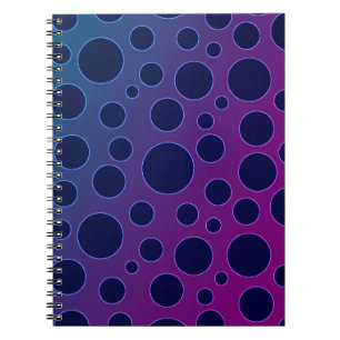 Purple Polka Notebook