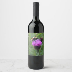 Purple Pollen Wine Label