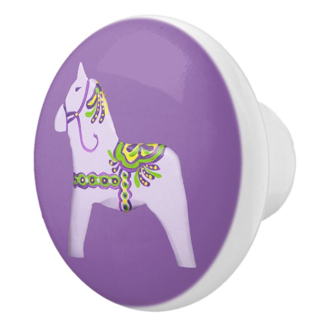 Purple Pony Drawer Pull (Right)