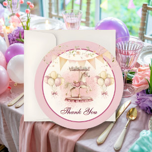 Purple Pony Dreams-Thank You Card