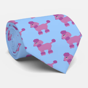Purple Poodle Tie