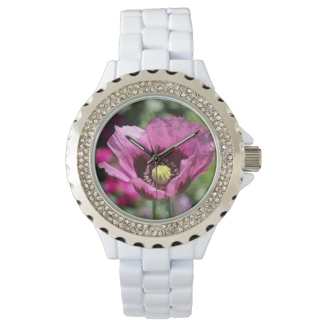 Purple Poppy Watch (Front)