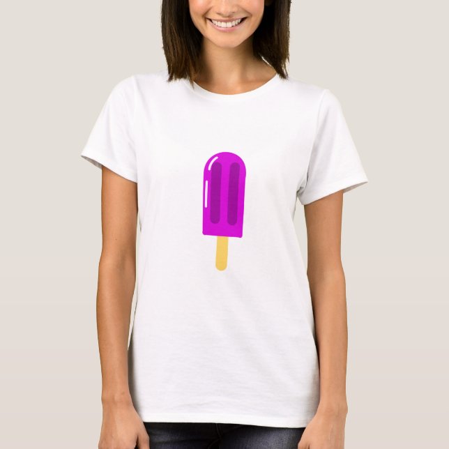 Purple Popsicle T-Shirt (Front)