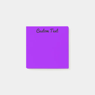 Purple Post-it Notes