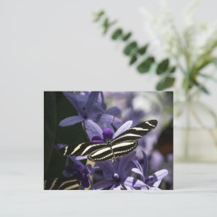 Purple postcard