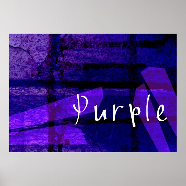 Purple Poster (Front)