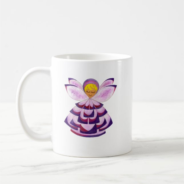 Purple Posy Pixie Mug (Left)