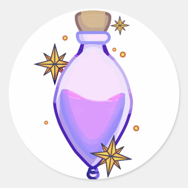Purple Potion Sticker (Front)