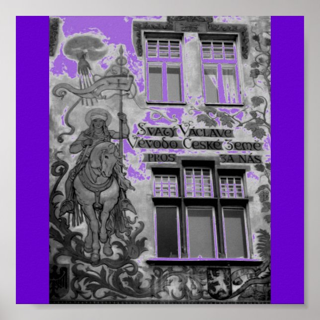 Purple Prague Poster (Front)