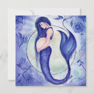 Purple Pregnancy Baby Shower invitations By Renee